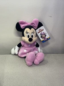 NWT Disney Minnie Mouse 11 " Plush Beanbag Doll - Stuffed Toy Authentic Licensed - Picture 1 of 1