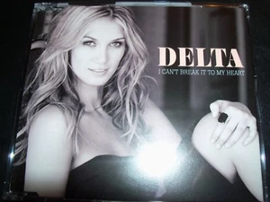 Delta Goodrem I Can’t Break It To My Heart Aust CD Single - Like New - Picture 1 of 1
