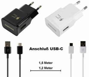 Original Samsung Schnellladekabel Ladegerät Galaxy S20 S10 S9 S8 A71 A51 A50 A40