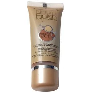 Astor Natural Finish Nude Skin MakeUp 201 Rose Beige Second Skin Foundation - Picture 1 of 24