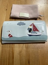 Genuine Radley ‘ Port Of Call ’ 2011 Large Signature Purse & Dust Bag