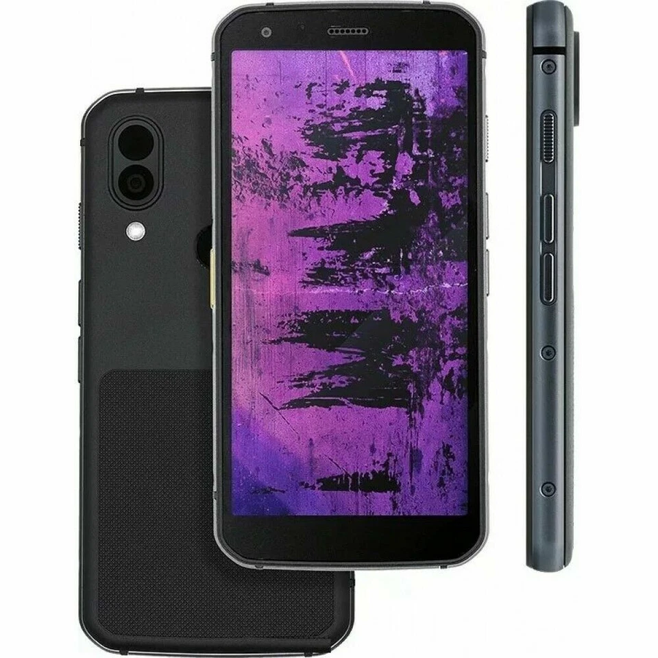 CATERPILLAR Cat S62 Pro 5.7" Dual Sim Black 128GB Dual 12 MP IP68 Phone By FedEx - Image 1 of 1