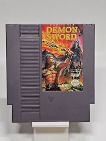 Demon Sword Nintendo NES UNTESTED