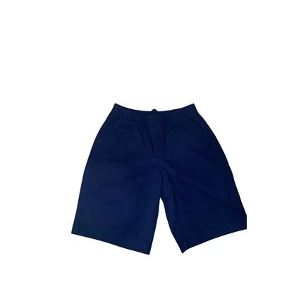 Новые женские шорты Lands' End размер 8 темно-синие без застежек Chino 10 дюймов - Изображение 1 из 4