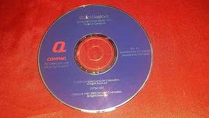 Original Compaq Presario Model 7000 (7AP134) Quick Restore Disk Set (01) - Bild 1 von 2