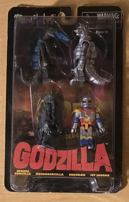 Godzilla Minimates Diamond Select Jet Jaguar Hedorah Atomic Mexhagodzilla Foto 1 de 4