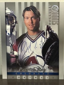 KSA Patrick Roy signed 1997-98 Donruss Studio 8x10 Photo w/cert. 50% Off Now - Picture 1 of 7