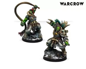 Corvus Belli Warcrow BNIB Orc Officers - Picture 1 of 1