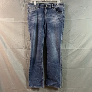 Apt 9 Jeans Größe 10 Modern Fit Bootcut Beintaschen geblendet - Bild 1 von 16