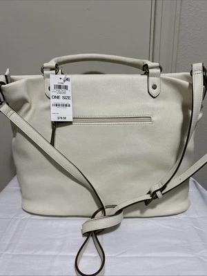 Bolso de Mano Style & Co Hudson Para Mujer O/S Alabastro Correa Ajustable Cierre de Cremallera~ Foto 1 de 2