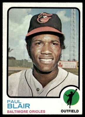 1973 Topps Paul Blair EX Set Break #528 - Image 1 of 2
