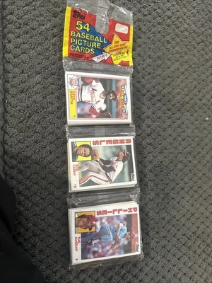 1984 Topps Baseball Factory Sealed Rack Pack: Ozzie Smith, Carew Top. Schmidt - Image 1 of 4