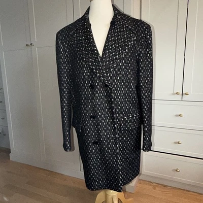 Abrigo Kiton Lana Angora Doble Pecho Nuevo Sin Etiquetas Talla 52/L Foto 1 de 4