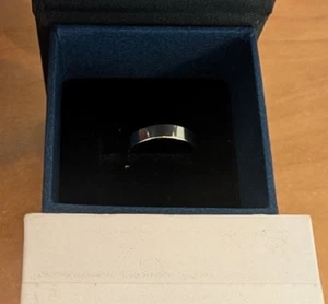 ATHENA Damen flacher Wolframcarbid Ehering - 4 mm Breite - Größe 5,5 - Bild 1 von 7