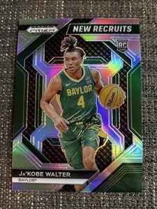 Ja'Kobe Walter #10 2024 Panini Prizm Draft Picks Nuove Reclute Baylor RC - Foto 1 di 2