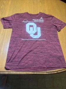Herren Oklahoma Sooners Nike Jordan Größe Large Kurzarmshirt   - Bild 1 von 3