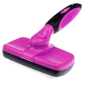 Self Cleaning Slicker Brush for Cat and Dog Coat - Detangler Dog Brush for Sh... - Picture 1 of 7