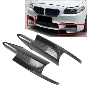 2pcs Front Side Corner Splitter Spoiler For BMW 5 Series F10 F11 M5 2011-2017 - Bild 1 von 7