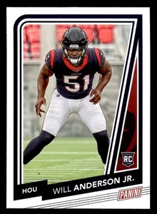 Panini The National 2022 #N10 Will Anderson Jr. Rookie TEXANS - Imagen 1 de 2