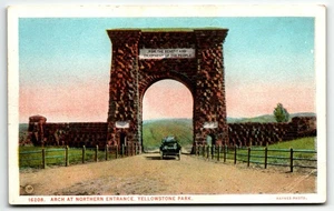 Postkartenbogen am nördlichen Eingang Yellowstone Nationalpark UNP Haynes - Bild 1 von 2