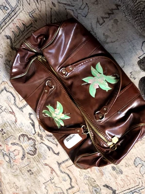 Bolso de Lona de Golf Wilson de Cuero de Colección con 3 Cremallera - Masters Azaleas en los Lados Foto 1 de 4