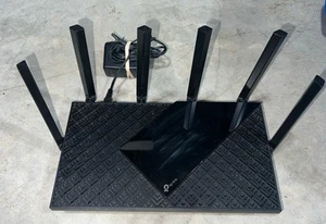 TP-Link AXE5400 Tri-Band WiFi 6E Router (Archer AXE75) Gigabit WLAN Internet - Bild 1 von 13