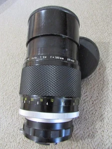 Nikon Nikkor-P Auto 180mm F2.8 Non-Ai Telephoto Lens - Picture 1 of 6