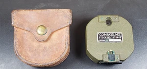 Vintage M2 Compass with M-19 Carrying Case, Stock no. 7578443, S/N 16343 - Picture 1 of 16