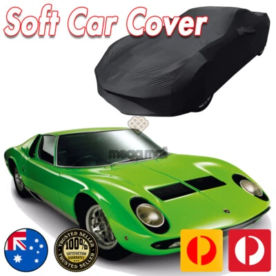 Cubierta de coche clásico Ultra para Lamborghini Miura P400 S SV JOTA SVJ negro línea suave Foto 1 de 4