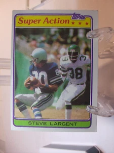1981 Topps Football Card #343 - Steve Largent SA - Seattle Seahawks (97802) - Picture 1 of 2
