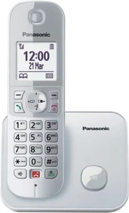 Panasonic KX-TG6851GS Schnurlostelefon (Bis zu 1.000 Telefonnummern sperren, übe - Zdjęcie 1 z 7