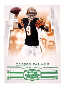 2007 Donruss Threads grün #71 Carson Palmer 45/200 Cincinnati Bengals - Bild 1 von 2