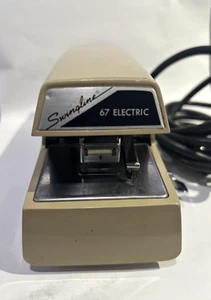 Swingline Model 67 Electric Stapler Desktop Heavy Duty Tested Works - Picture 1 of 5