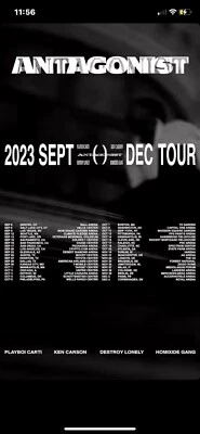 Antagonist Tour October 6th 2023 - Image 1 of 4