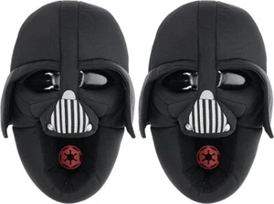 STAR WARS Boys Slippers, Darth Vader Size 1-2,  12-13,  3-4,  5-6 - Picture 1 of 1