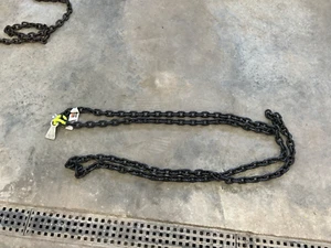 Endless 8FT 6in Reach 3/8" Size 1-Leg Branch Chain Basket Lifting Sling - Picture 1 of 3