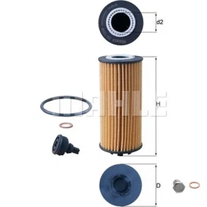 MAHLE Ölfilter mit Verschlussschraube für MINI Mini Cabriolet One Cooper s - Bild 1 von 3