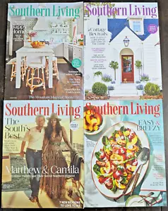 Southern Living Magazine Lot of 4 Back Issues Set Years 2023-2024 Recipes - Picture 1 of 2