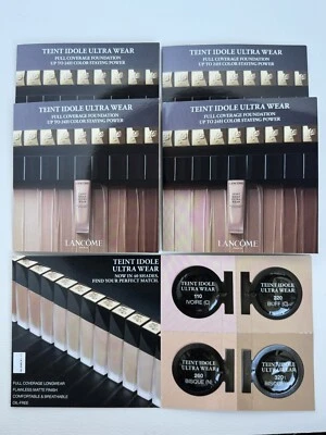 5 X Lancome Teint Idole Ultra Wear Full Coverage Foundation 4 Shades Sample 5Set - Image 1 of 4