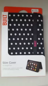 Built Neoprene Slim Cover Kindle Fire Black & White Polka Dot E-SCKF1-MBW New - Picture 1 of 6