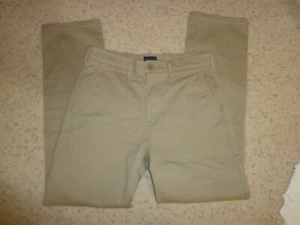NWOT Levi's Strauss & Co. Two Horse Brand Pant W30x 32 Khaki Zip/Button Closure - Picture 1 of 16