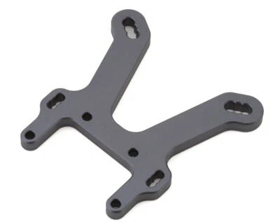 Tekno RC NB48 2.0 Aluminum Split Front Shock Tower (Gunmetal) [TKR9268E] - Image 1 of 2