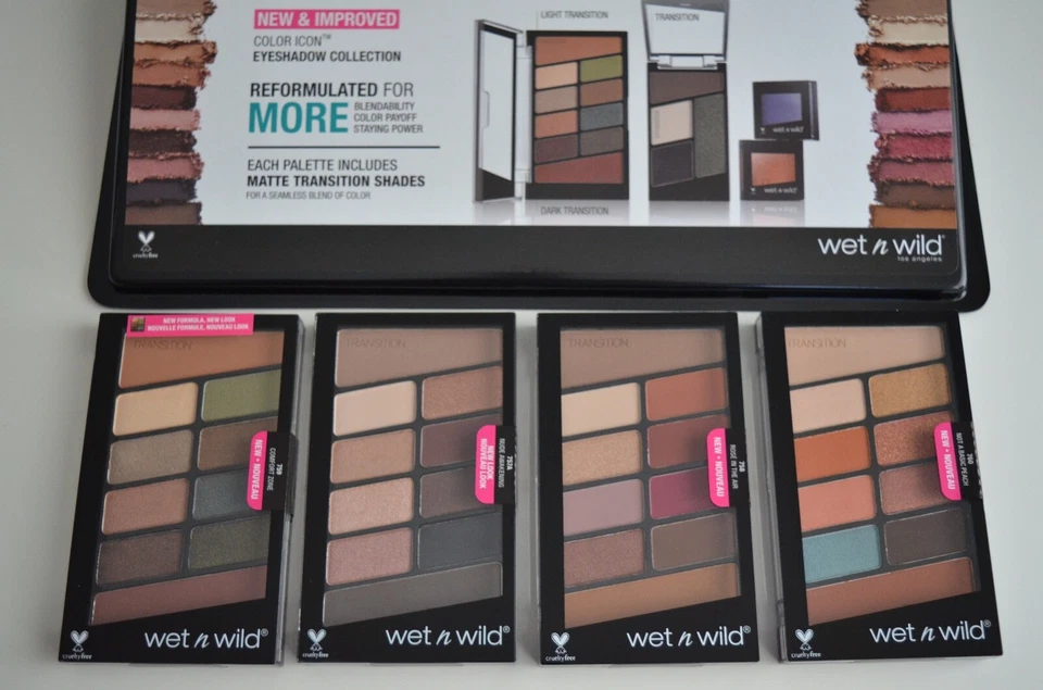 Wet N Wild Color Icon Eyeshadow 10 Pan Palette 759 Comfort Zone