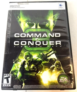 Command & Conquer 3: Tiberium Wars Mac DVD código clave leyenda manual incluido en caja original - Imagen 1 de 4