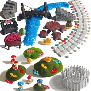 118 Pcs Fairy Garden Figurines Accessories-Fairy Garden Kit- Indoor Outdoor or D - Picture 1 of 7