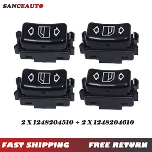 For MERCEDES W124 W126 W201 CONSOLE POWER WINDOW SWITCH 1248204510,1248204610 - Picture 1 of 8