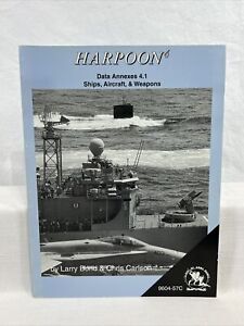 RARE Clash of Arms Harpoon Harpoon 4 - Data Annexes 4.1 In EXCELLENT Condition!