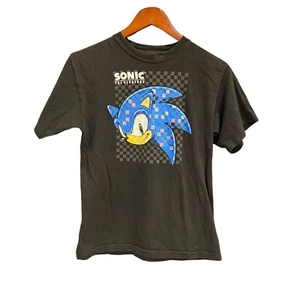 Sonic The Hedgehog Boys' Classic Character Youth Kids T-Shirt Size Large - Picture 1 of 6