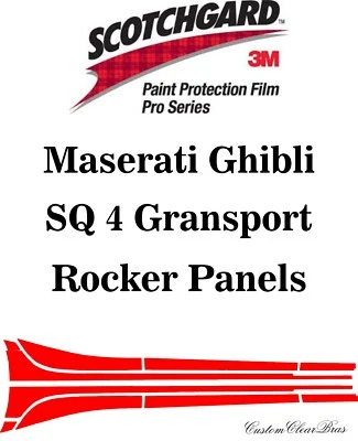 Proteção de pintura 3M Scotchgard Pro Series 19 2020 2021 Maserati Ghibli Gransport - Imagem 1 de 3