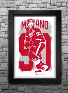 MIKE MODANO art print/poster DETROIT RED WINGS FREE S&H! JERSEY B2G2 - Picture 1 of 6